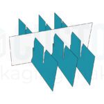 Custom Fence Partition Boxes