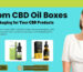 Custom CBD Oil Boxes